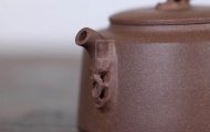 《硯山壺》宜興紫砂壺實(shí)力派名家手工段泥竹井欄茶壺茶具