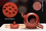 《美人肩》宜興大紅袍工藝美術師手工紫砂壺泡茶壺茶具美人肩