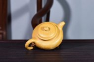 《仿古》宜興仿古紫砂壺高級工藝美術師手工茶壺黃金段泥仿古