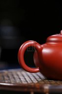 《壽桃壺》宜興工藝美術(shù)師紫砂壺老師手工圣桃茶壺圣桃泡茶壺