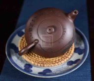《神燈壺》創新壺茶具茶壺宜興手工紫砂壺底槽青
