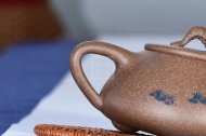 《蝦趣石瓢》宜興青段泥紫砂壺實力派名家全手工石瓢茶壺