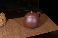 《佛肚竹》宜興紫砂壺工藝美術師手工紫泥茶壺具
