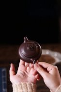 《小仿古》紫砂壺宜興實(shí)力派名家純手工紫泥仿古泡茶壺