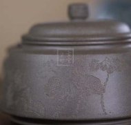 《汲古茶倉(cāng)矮》宜興紫砂壺名家全手工茶壺名師單益芳老師青段