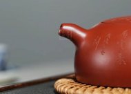 《半月》宜興紫砂壺實力派名家純手工大紅袍泡茶壺半月茶具