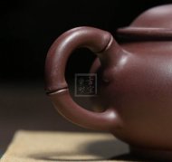 《禪竹壺》宜興紫砂壺助理工藝美術師手工名家家用禮品茶具套裝紫泥