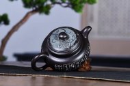 《仿古》宜興黑料中國(guó)工藝美術(shù)大師手工紫砂壺泡茶壺茶具仿古