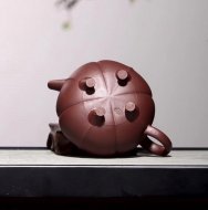 《一言九鼎》優質紫紅泥清全手工周國芳老師作品收藏精品