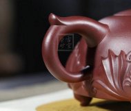 《福臨門(mén)》宜興高級(jí)工藝美術(shù)師手工紫砂壺全手工底槽青泡茶壺
