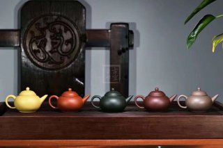 《五色土》綠泥，朱泥，紫泥，青灰泥，段泥純手工宜興紫砂壺茶具水平茶壺