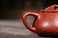 《金絲石瓢（景舟款）》宜興紫砂壺工藝美術師手工大紅袍茶壺泡茶具石瓢