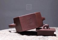 《山水龍泉》宜興紫砂壺純手工高級工藝美術師底槽青茶具