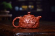 《靈芝供春》經(jīng)典紫砂壺供春宜興全手工工藝美術(shù)師泡茶壺茶具大紅袍