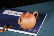 《銀杏壺》宜興紫砂茶壺高級工藝美術師段泥（配紅泥）創新壺
