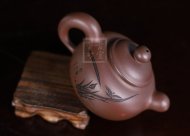 《汲泉》宜興紫砂壺汲泉助理工藝美術師手工底槽青泡茶壺具