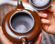 獨(dú)家首發(fā)，品名：線圓。泥料：極品紫泥（