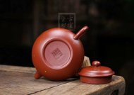 《百福仿古》宜興紫砂壺手工助理工藝美術師大師收藏級茶壺大紅袍