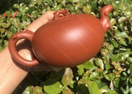 樹(shù)樁葡萄壺；朱泥380CC