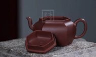 《六方逸公》正宗宜興紫砂壺名家實力派名家手工紫泥套裝紫泥茶壺茶具六方