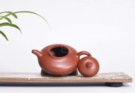 《華穎》宜興高級工藝美術師手工紫砂壺大紅袍料茶壺華穎茶具