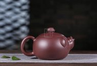 《招財進寶》宜興紫砂壺純手工330泡茶壺