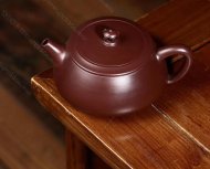 精品實用器【靈玉壺】泥料：原礦紫朱