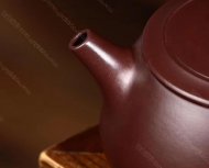 精品實用器【靈玉壺】泥料：原礦紫朱