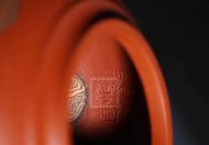 《獅韻》紫砂壺全手工茶壺老師小紅泥，絞泥（段泥、紫泥、綠泥等）壺