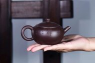 《碗玉》宜興紫砂壺實力派名家純手工創新泡茶壺紫泥茶具