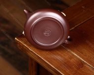 精品實用器【靈玉壺】泥料：原礦紫朱