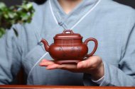《儒方》宜興紫砂壺工藝美術師手工底槽青茶壺茶具