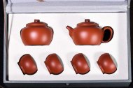 《古韻套組》紫砂壺宜興實力派名家手工泡茶壺朱泥茶具茶壺