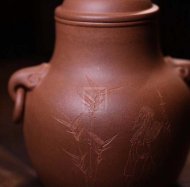 《汲古茶倉(cāng)高款》段紫砂茶壺0cc全手工宜興原礦紫砂喝茶壺