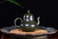 《思婷》宜興紫砂壺王鎮(zhèn)學(xué)原礦天青泥全手工