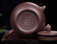 《禪心》宜興紫砂茶壺紫砂泡茶壺紫泥手工工藝美術(shù)師泡茶壺套裝精品