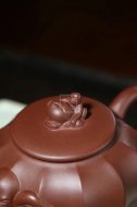 《封侯拜相》宜興紫砂壺高級工藝美術師純手工泡茶壺茶具底槽青創新壺