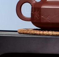 《八方壺》宜興紫砂壺高級工藝美術(shù)師手工底槽青福緣八方茶壺