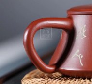 《大口井欄》宜興紫砂茶壺紫砂泡茶壺珍稀大紅袍手工實力派名家泡茶壺