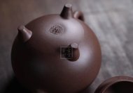 《大彬如意》宜興實力派藝人工紫砂壺段泥茶壺茶具