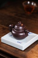 《大度》宜興工藝美術(shù)師手工創(chuàng)新壺紫砂壺茶壺茶具紫泥