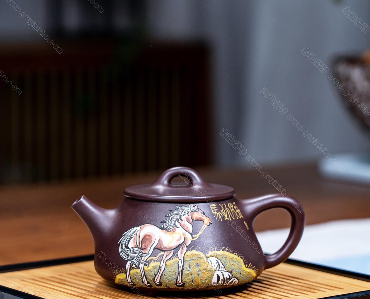 精工作品推薦！品名：馬到成功，泥料：原礦